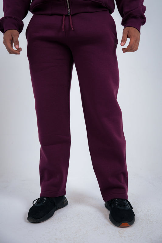 Essential Pants - Burgundy
