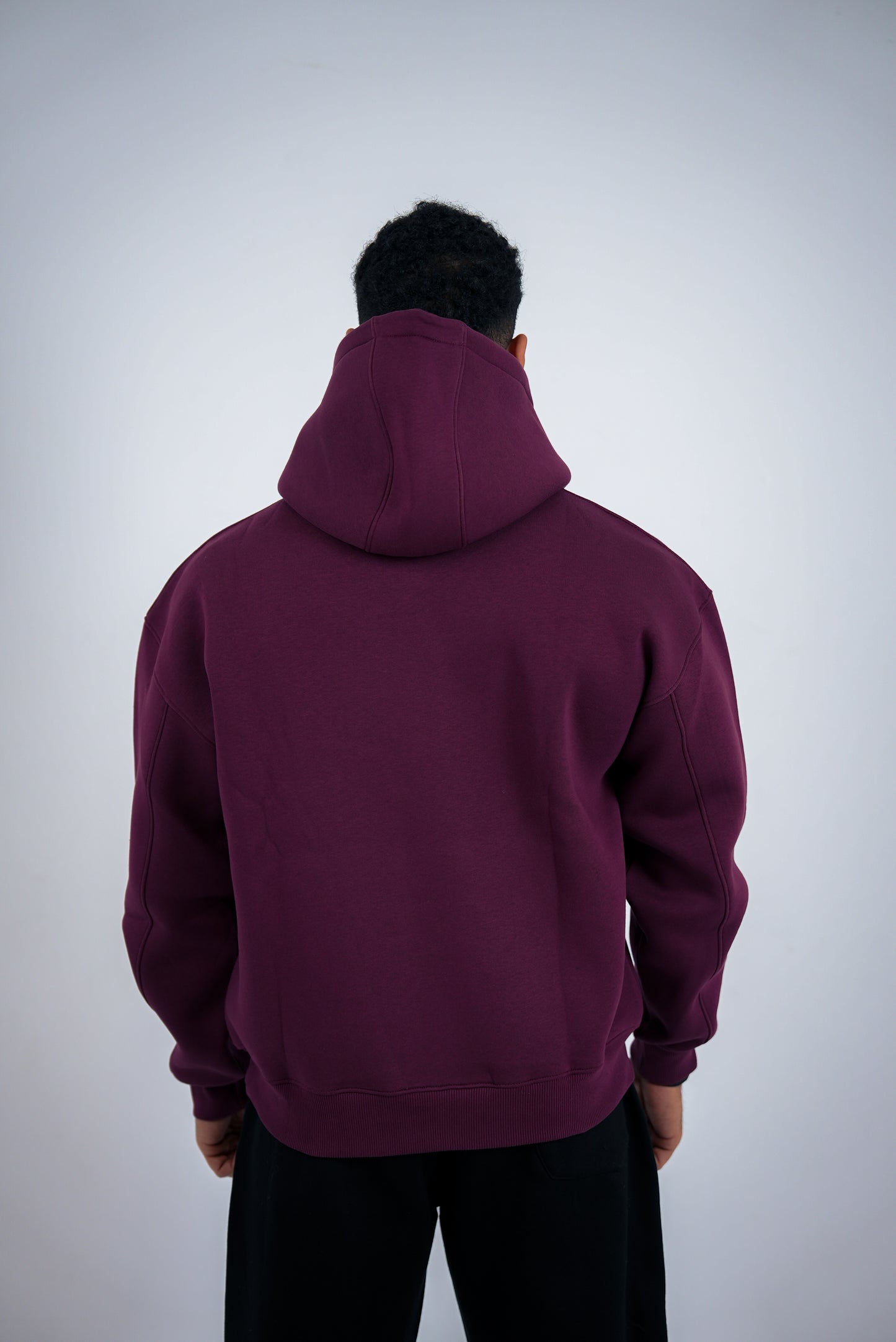 Essential Hoodie - Burgundy
