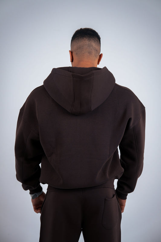 Essential Hoodie - Dark Brown