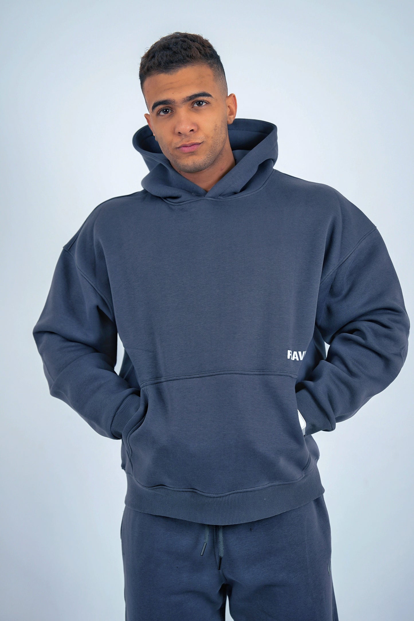 Essential Hoodie - Steel