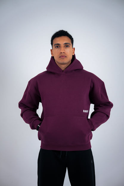 Essential Hoodie - Burgundy