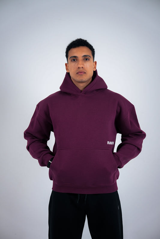 Essential Hoodie - Burgundy