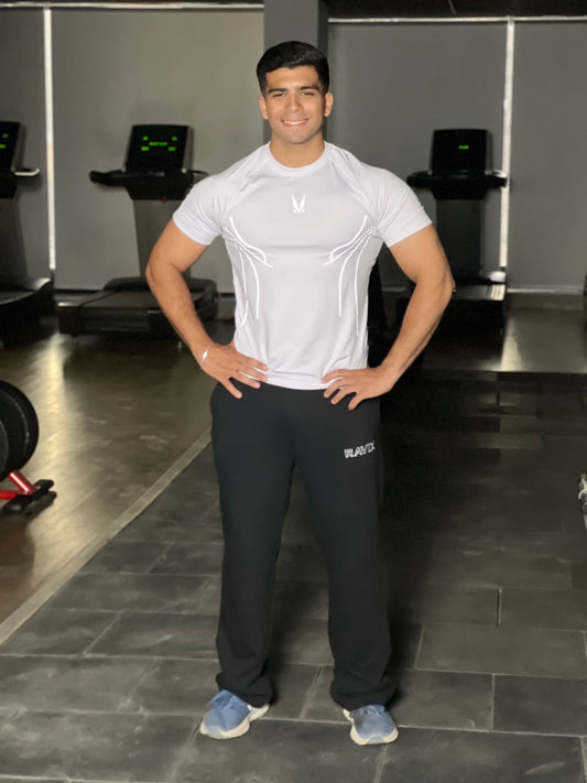 Compression Ray White T-shirt