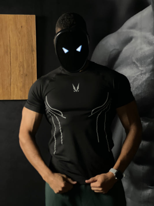 Compression Ray Black T-shirt