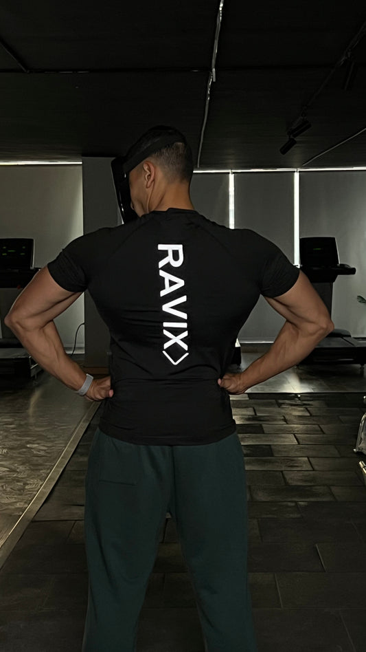 Compression Ray Black T-shirt